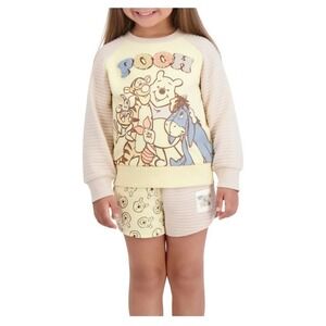 Disney Winnie the Pooh Toddler Girl 2 Piece Set Size 3T New With Tags